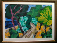 Đuro Seder,  tempera, 29x40