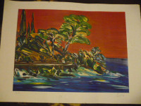 DUŠKO ŠIBL, serigrafija, dimenzije: 70x50cm, novo! + certifikat na A4