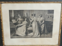 Eduard Hanslick:  Građanska kućna glazba, litografija