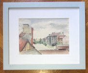 EMIL ROBERT TANAY - Akvarel 45x37