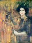 Fahrudin Šadić "Klimt djevojka" serigrafija 70x50cm; iz 199 g