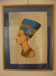 Faraon - slika na papirusu