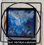 Fluid art- Predivna Apstraktna Slika