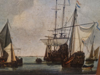 Galije - ulje na lesonitu