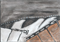 Giorgio de Chirico - Piazza metafisica (Metafizički trg)