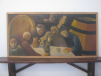 HITNO!!! Goran Čabrajić ulje na drvu- najveća njegova slika SAMO 3999