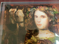 Grafika Berber, Šenoina kći, dimenz 48x56 cm