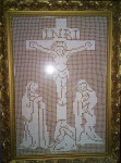 Heklana slika s prikazom Isusa