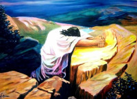 ISUS KRIST - ULJE NA PLATNU 60X50