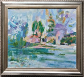 Izet Đuzel - ulje na platnu iz 2010. godine