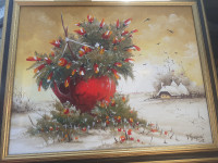 Josip Greguric,naiva,ulje na platnu,top stanje