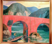 Josip Biffel, ulje na platnu, 75x85