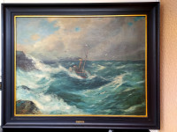 Josip Lalić, splitski slikar, Dubrovnik, sniženo