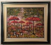 Karina Sladović - Cvjetni trg ulje na platnu !!!