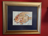 Karina Sladović suha igla akvarel