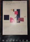 Kazimir Malevich - Plakat iz 1990. - Printed in U.S.S.R.