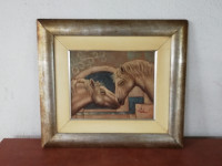 Konji, ulje na platnu konji