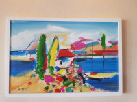 Koraljka Beker. Primorski motiv.