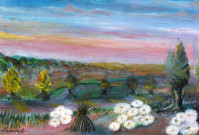 L. KUČANDA, NOVIGRAD PODRAVSKI - PRIRODA ULJE NA ŠPERPLOČI