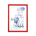 Lesjak, grafika, 49,5×70 cm