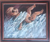 lutka - ulje na platnu