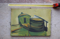 Lužaić Veljko, ulje na platnu