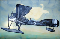 MARKIĆ DARKO,  AVION , 100X150, ULJE NA PLATNU