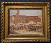 Miloš Gvozdenović - ulje na platnu