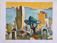 Mladen Veža, grafika