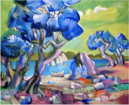 MLADEN VEŽA, serigrafija, 43x52 cm