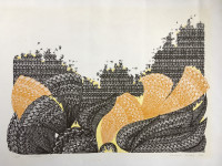 MORANA KUKEC - Sitotisak (4/8) iz 1980. - 48x34cm