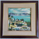 uz more - ulje na lesonitu