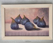 motiv SMOKVE 25x40 cm ulje na platnu