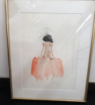 Nikola Reiser - akt, akvarel i olovka