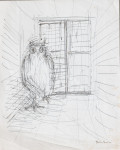 Orfeo Tamburi - Gufo alla finestra (Sova na prozoru)  cca 1970–1985