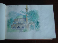 originalni crteži - akvareli slikarice Marije Sivke / 1953. - 1959./