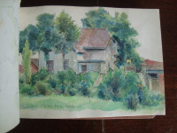 originalni crteži - akvareli slikarice Marije Sivke / 1953. - 1959./