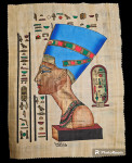 OSLIKANI EGIPATSKI PAPIRUS