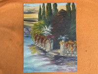 Pejzaž - ulje - V.K