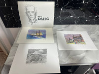 Petar Duić,grafike u mapi,39x30cm