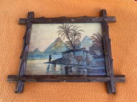 Piramide - Stari akvarel 1914