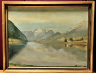 pogled na Bohinjsko jezero - ulje na platnu