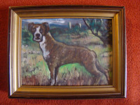 Portret psa - Bokser