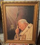 Prekrasno ulje na platnu - Ivan Pavao II