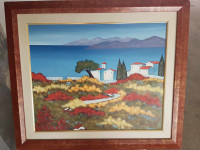 Prodajem sliku Dalmatinsko selo