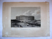 Pula Amfiteatar Bakrorez 02  iz 19. stoljeća