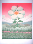 Rabuzin, Ivan, "Poljski cvijet", seriografija, 94x65 cm