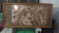 Replika slike -  Marija s malim Isusom i anđelima