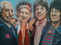 Umjetnička slika Rolling Stones - Art Kruno