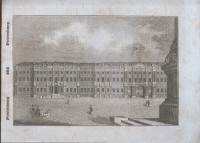 Sankt Peterburg – Carski Zimski dvorac, povijesna veduta 19. st.